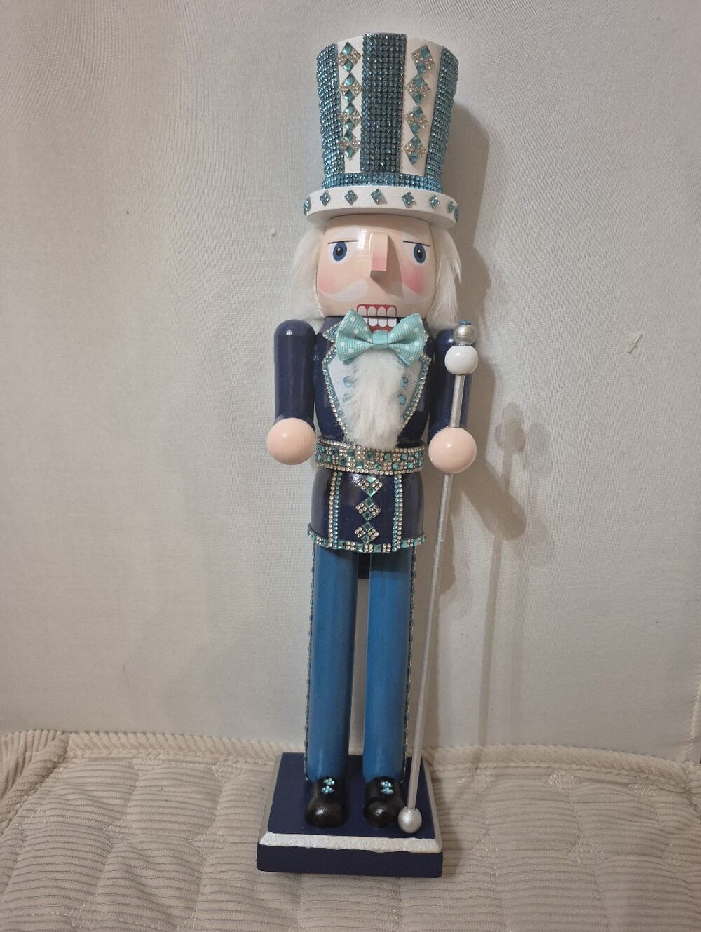 Teal & Navy Decorative Nutcracker Soldier